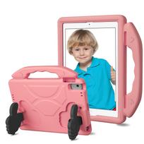 EVA Kids Case for IPad 9.7 6th 5th Gen 2017 2018 9.7 Inch A1822 A1823 A1893 A1954 Shockproof Tablet Cover with Handle Stand iPad 9.7(2017 2018) karšta rožinė spalva