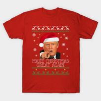Donald trump Christmas xmas secret Santa funny fume movie novelty gift t shirt L