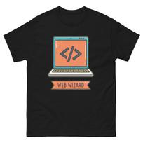 Web Wizard Occupation Job Professional T-Shirt XL