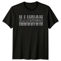 Illusion T-Shirt Urban Typography Streetwear Gift For Him And Her XXXXL