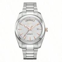 DOXA Men's Mechanical Silver Watch D205RWH sidabras