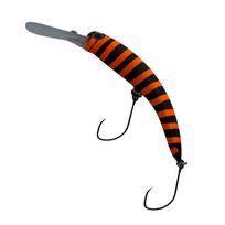 Mukai Fishing Trout Lure Tremo LONG 55mm Orange Stripe 3.0g 55mm oranžinė