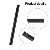 For ILIFE-W90 Robotic Vacuum Cleaner  Vacuum Cleaner Rubber Squeegee Replacement Part - Enhances Cleaning Performance China Mainland