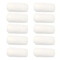 10pc White Soft Microfiber Fabric Face Towel Hotel Bath Towel Wash Cloths Hand Towels Portable Multifunctional Cleaning Towel 25x25cm&10 pcs