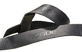 ROGUE FITNESS Rogue Leather Wrist Strap Lifting Strap Left and Length: 50.8cm, Width: 3.8cm juoda