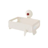 Space Saving Suction Cup Trash Bag Holder Foldable Garbage Bag Hanging Rack  Cabinet smėlis