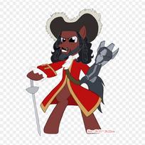 Black Captain Hook Captain Hook Klaw Iron on Heat Transfer Printing Vinyl Patches Sticker for Clothes DIY Appliques Washable Patches