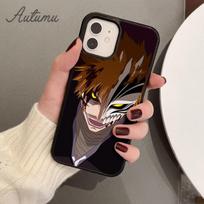 BLEACH MANGA ANIME ICHIGO AIZEN HOLLOW Telefono dėklas iPhone 11 12 13 14 Pro Max mini X XR XS SE 2020 6S 7 8 Plus Galaxy S21 S22 iPhone 5 5s SE