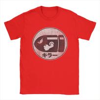 Funny Super Marios Bullet Bill Distressed Kanji Logo T-Shirts for Men Crewneck Cotton T Shirt Tee Shirt Gift Idea Clothing S