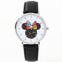 Disney wristwatch limited edition Minnie Mouse watch women. Features Mickey design. Suitable adults couples. Perfect as gift birthdays anniversaries.