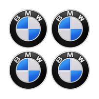4 vnt. 56/65 mm Automobilio ratlankio centrinės dalies dangtelio lipdukai Stilius BMW M Performance E36 E46 E60 E90 E91 E92 E93 F30 F20 M3 Aksesuarams 65mm mėlyna