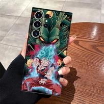 Goku Cool Dragon Ball Funda Phone Cover Case for Samsung Galaxy S26 S21 FE S10 S9 S20 S25 Ultra S23 S24 Plus Note 20 Ultra 8 9 Galaxy S22+ 5G