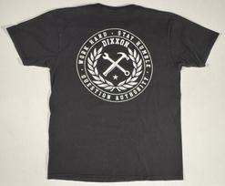 Dixxon Flannel Company Mens Large Black Short Sleeve Graphic Logo Tee Unisex T-Shirt S