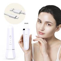ABS Facial Scrubber Spatula Blackhead Remover and Pore Cleaner for Deep Cleansing Nose Skin Targeted Face Cleaning Tool USB