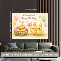 Birthday celebration backdrop banner for party, suitable for indoor and outdoor events Durable photography background for events 47.2x31.5inch/120*80cm