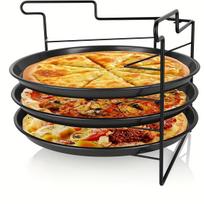 10-Inch Pizza Plates with Holes Oven-Safe Pizza Rack Round Pizza Tray Pizza Baking Tools for Baking Cooking Grilling 10-Inch Pizza Plates