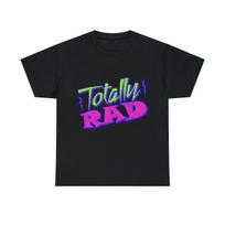Totally Rad Retro 80's Graphic Tee Shirt, S-5XL M