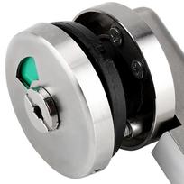 Visible Indicator Privacy Door Lock Stainless Steel Toilet Door Lock  Toilet Partition