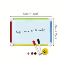 Kids Magnetic Whiteboard Dry Erase Board with Free Number Magnets 3 Styles Preschool Children Memo Message Boards