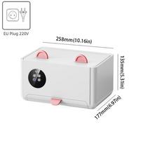 Adjustable Wet Wipes Dispenser Portable Wet Tissue Heater Baby Wipe Warmer  Household Use EU Plug