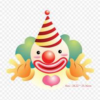 Happy Cartoon Clown Face Clown Joker Iron on Heat Transfer Printing Vinyl Patches Sticker for Clothes DIY Appliques Washable Patches