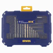 Grąžtų ir sukimo antgalių rinkinys Irwin IW6062523; 36 vnt.