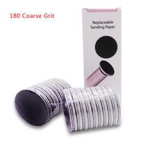 60 vnt. Keičiamas švitrinio popieriaus diskas odelių pėdų dildės nuospaudos pašalinimas negyvas pedikiūras white