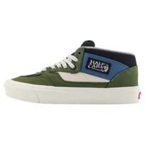 Vans Half Cab Versatile Comfortable Simple Mid-Top Skate Shoes Unisex Skate Shoes Green VN0007NN448 37