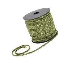 50 metrų Paracord virvė 440 svarų 7 gijų Paracord laido stovyklavimui, žygiams, išgyvenimui žalia