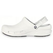 Crocs Bistro Slip Resistant Work Clog White 10075-100 41-42