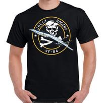 Jolly Rogers VF84 Fighter Squadron 84 F14 Tomcat Fighter TShirt Short Sleeve Casual 100 Cotton ONeck Summer Mens Tshirt S