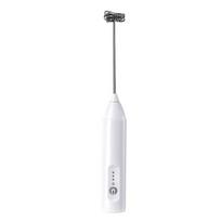 3 Speed USB Rechargeable Electric Milk Frother Handheld For Coffee Lattes Matchas With Detachable Nonrust Steel Whisks balta