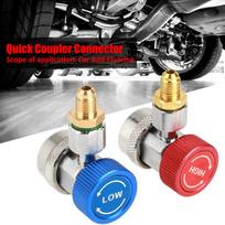 R134 A C Low High Quick Connector Air Conditioning Coupler Adapter with Cap