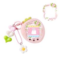 Tamagotchi Uni cover soft protective case charm faceplate made silicone cute skin drop prevention shock absorption compatible Strawberry Land (pink)