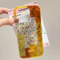 Gradient Laser Glacier Green Pattern Phone Case for iPhone 17 16 15 14 Pro Max 13 12 11 Pro Max 8 7 14 15 Plus SE2 17Air Cover iPhone 13