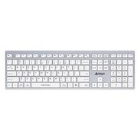 A4TECH FBX50C 109-Key Multi-Mode Wireless Keyboard balta