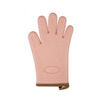Thickened Heat Insulation Mitts Anti-scald Microwave Oven Baking Gloves New BBQ Gloves  Kitchen rožinė