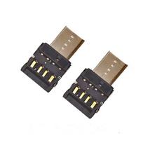 2 in 1 OTG Adapter Universal Type C Micro USB to USB 2.0 Connector High Speed Data Transfer for Phone Laptop U Disk Mouse one size