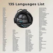 2025 Latest Model  ERAZER AI Translator Earbuds, 4-in-1 Translation, X8 AI