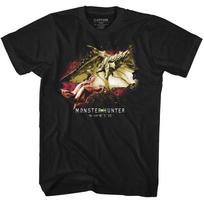 Monster Hunter World Dragons Capcom Video Game Men's T Shirt S
