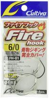 Owner (OWNER) 12344 FH-01 Firehook 6/0 6/0 sidabras