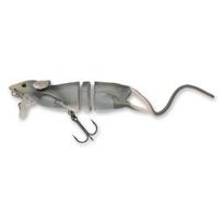 Savage Gear 3D Rad Rat 7,75 colio plaukiojanti pilka 3DRad 7.75 inches pilka spalva