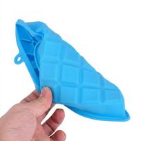 2pcs Easy Release Square Ice Cube Maker Removable Lid Ice Cube Tray with Lid Baking Mold  Kitchen mėlyna