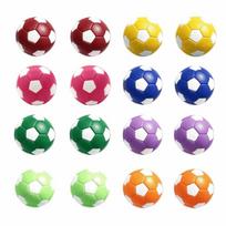 16PCS Soccer Ball Foosball Table Balls Glossy Finish Replacement Football Balls  Tabletop Game 16PCS