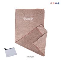 42*95cm Microfiber Gym Yoga Exercise Swimming Fitness Towel Fast Drying Cooling Towel Beach Running Body Non-slip Sports Sweat 42x95cm&1pc