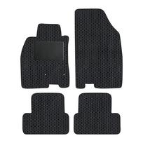 Re011_Eva_Pod - Complete Set Of Eva Car Mats Suitable For Renault Fluence 2010-2016 (With Additional Reinforcement)