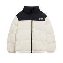Li Ning Hot Pots Down Collection Down Jacket Winter Unisex Ecru AYMS307-1 M