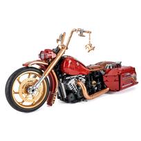 2111 VNT Techninis 1:5 Retro Motociklo Statybiniai Kaladėlės Motociklo Lokomotyvo Lenktyninio Transporto Priemonės Surinkimo Kaladėlės Žaislai Dovanos Vaikams No Box