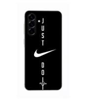 Dėklas - Nike - Samsung Galaxy A36 - Silikoninis - Minkštas - Juodas juoda