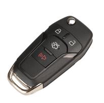 jingyuqin Nuotolinio automobilio rakto korpuso dėklas viršelis Ford F-150 F-250 F-350 Explorer Ranger KA Fiesta Mondeo 2/3 mygtukai pasakiška spalva